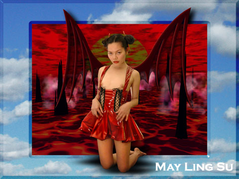 May Ling Su as a she-demon