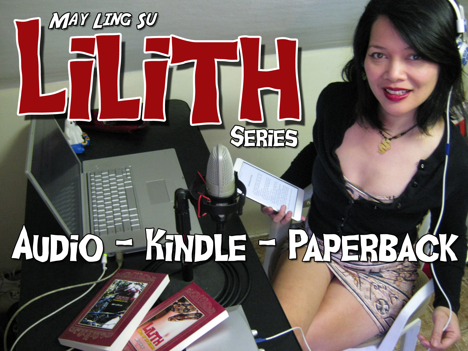 Lilith book series on audiobook, kindle, paperback by May Ling Su