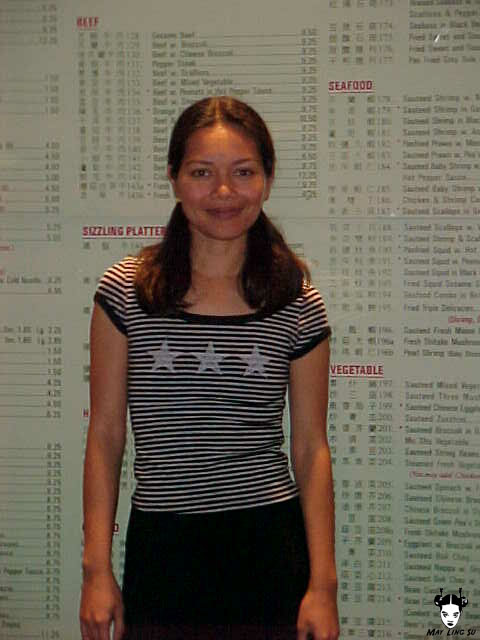 May Ling Su asian on the menu